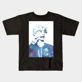 EXO Chanyeol Watercolour Design by NiamhYoungArt Kids T-Shirt